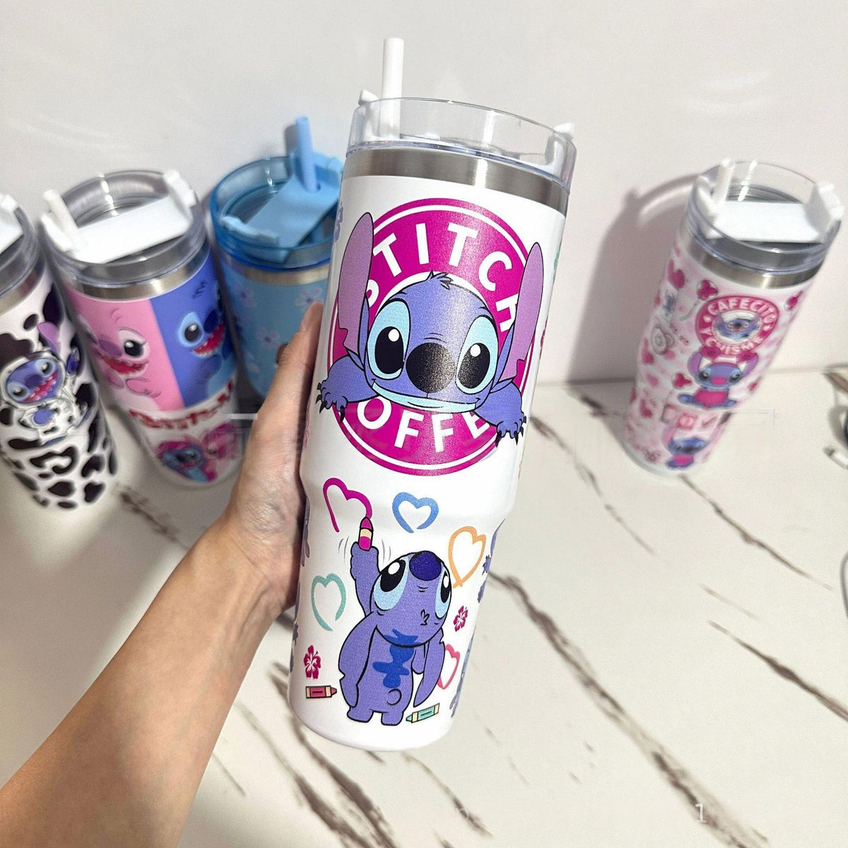 🔥30oz Stitch New Tumbler Cup