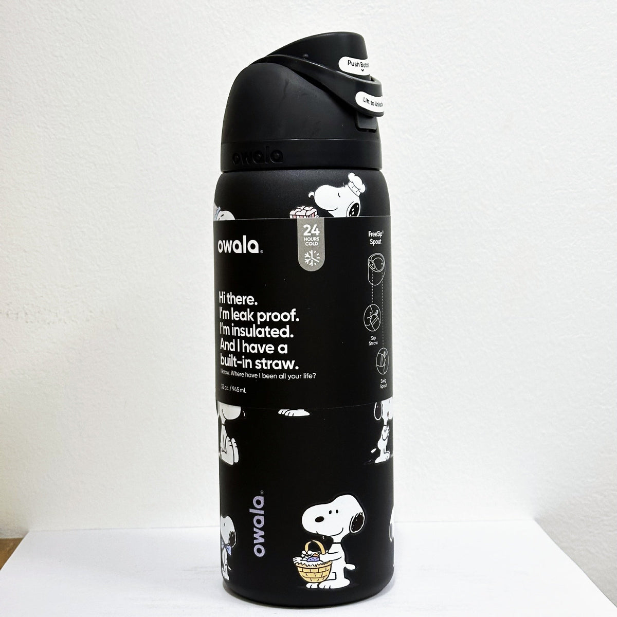 🔥Owala * Snoopy Tumbler 30oz ✈️Free Shippment