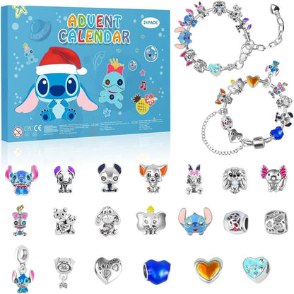 🔥Stitch Advent Calendar Charms 🎁Best Gift
