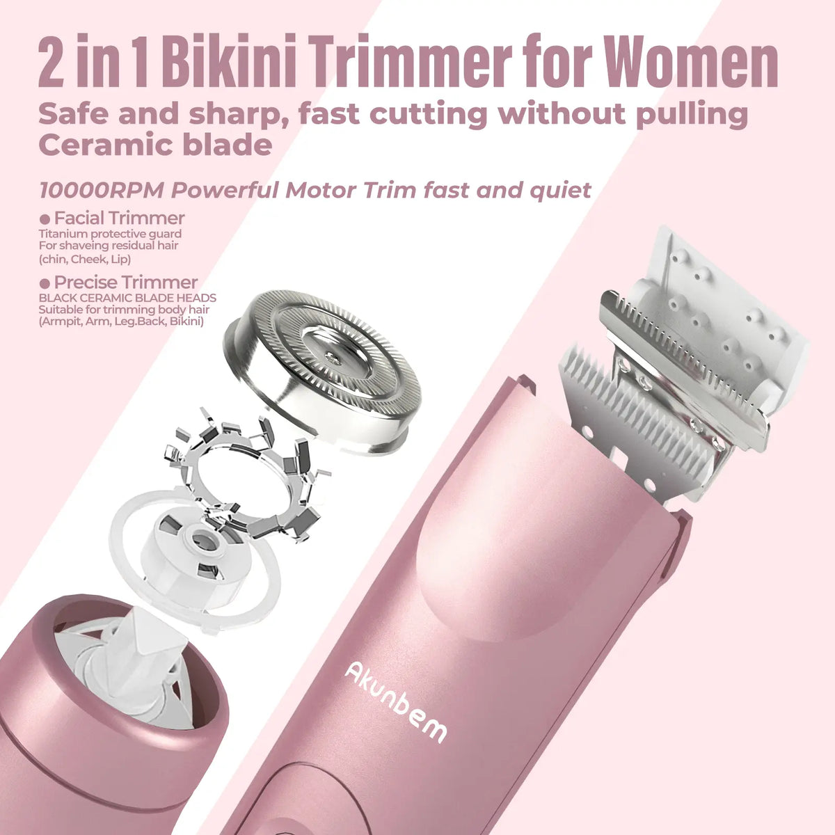 🔥 Bikini Trimmer for Women