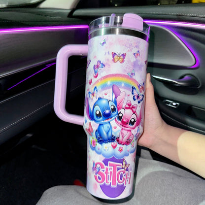 🔥Stitch Angle Insulated Cup 40OZ  ✈️Free Shippment