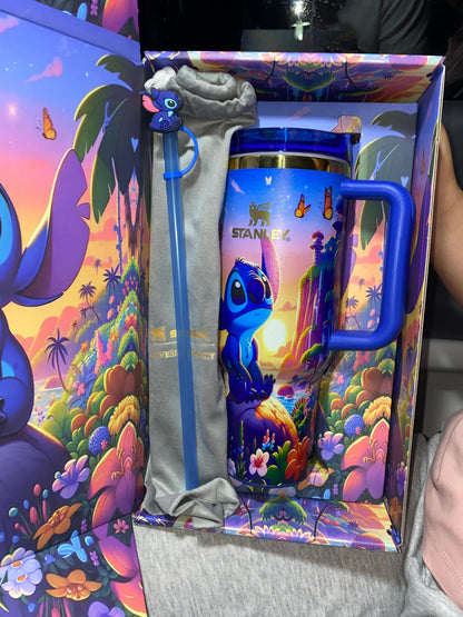 🔥Stitch Insulated Cup Gift Box 40OZ Include Straw and Topper