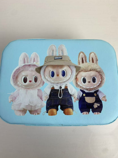 🔥Labubu Cute gift box（1 suitcase + 9 random items）