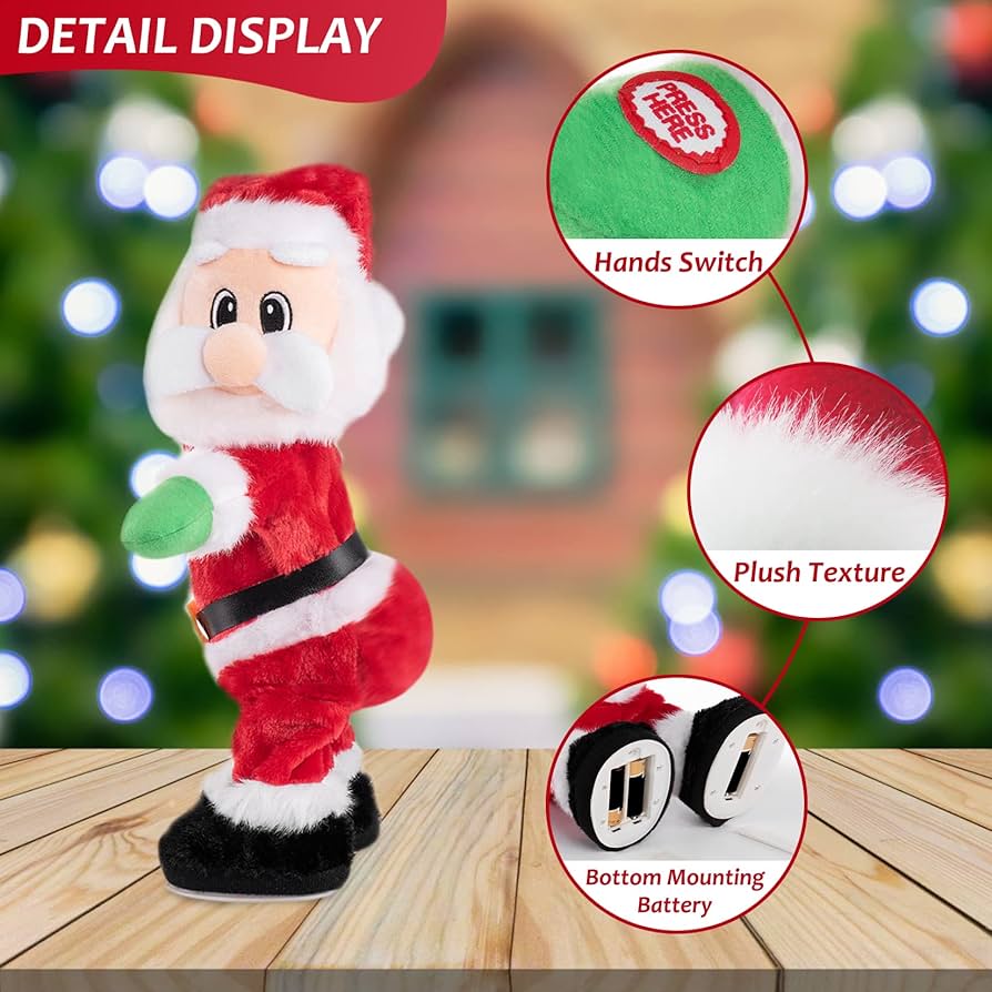 🔥Twerking Santa 🎁 Best Gift